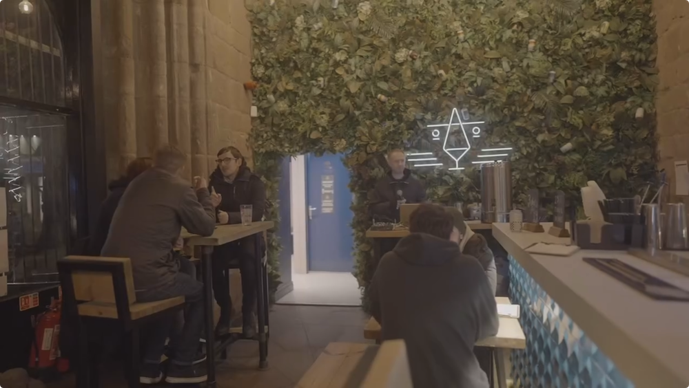 Quizzing at Spire Bar