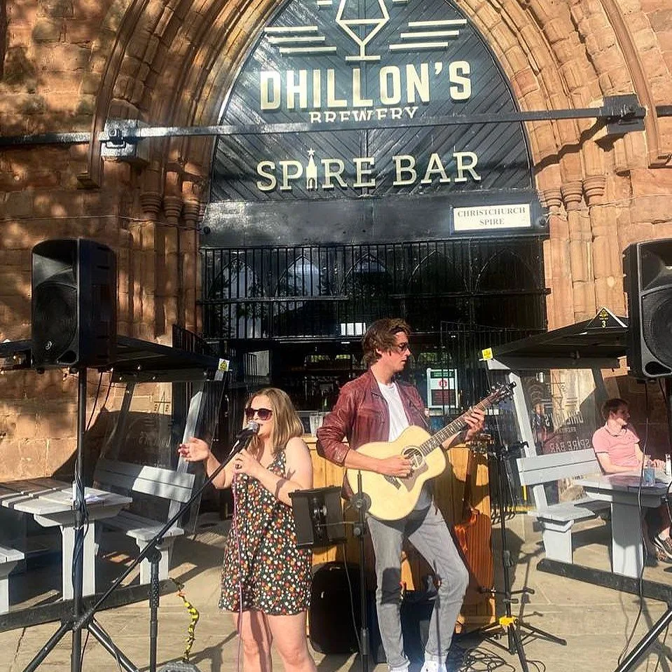 Live band at Spire Bar